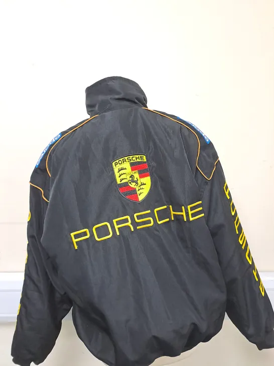 PORSCHE LOGO ZIP JACKET SIZE UNSPECIFIED