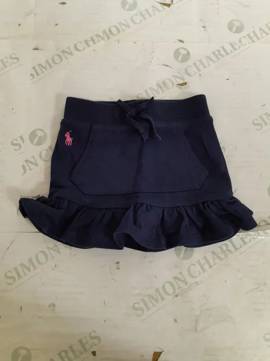 RALPH LAUREN NAVY KIDS SKIRT - 6MONTHS