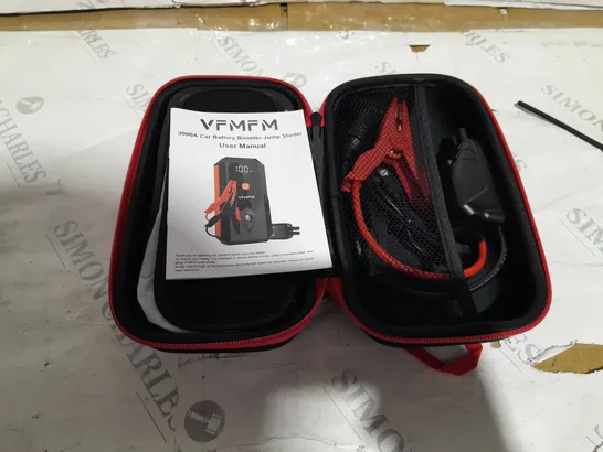 VFMFM 3000A JUMP STARTER FOR 8.0L GAS AND 8.0L DIESEL ENGINE