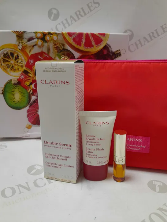 CLARINS DOUBLE SERUM 50ML HOLIDAY SET