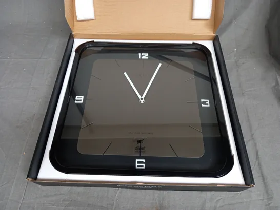 BOXED NEXTIME JAN DES BOUVRIE SILENT WALL CLOCK