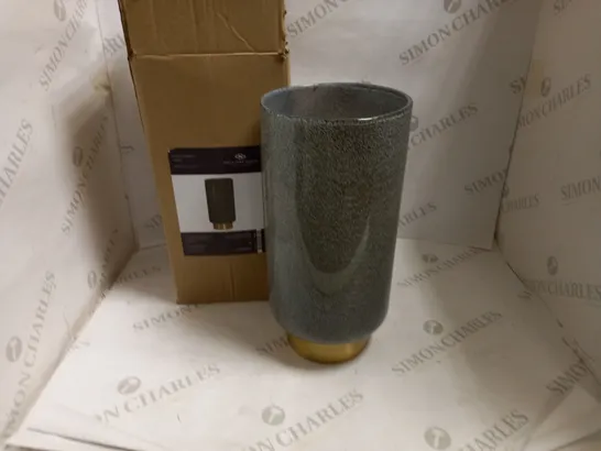 CLEO LARGE VASE IN GREY/GOLD EFFECT