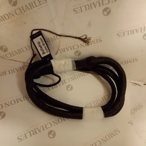 BOXED SMART RANGE LONDON BULLWHIP IN BROWN