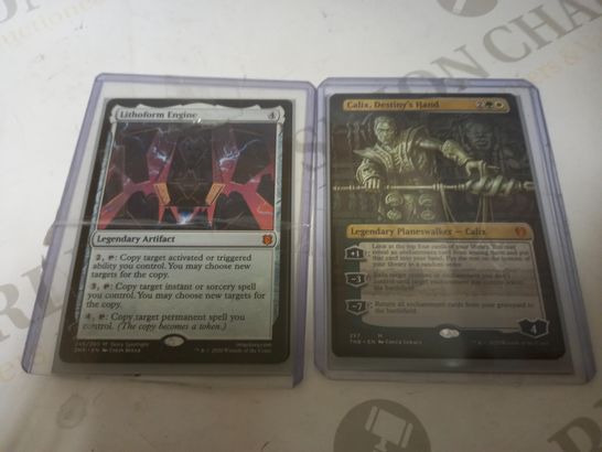 LOT OF 2 MAGIC THE GATHERING COLLECTIBLE CARDS