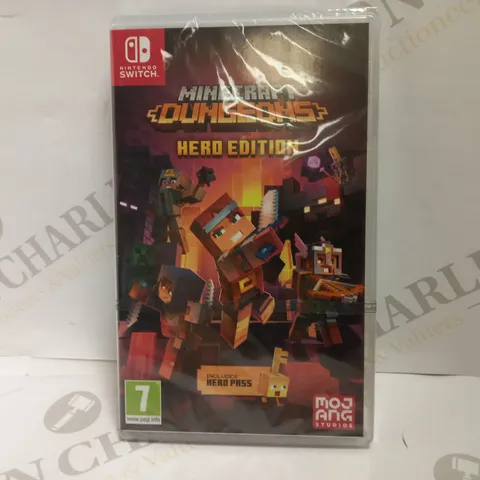 SEALED MINECRAFT DUNGEONS HERO EDITION (NINTENDO SWITCH)