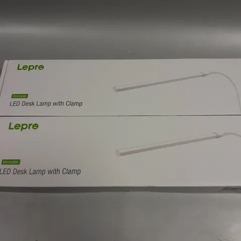 LEPRO DIMMABLE LED DESK LAMP WITH CLAMP 