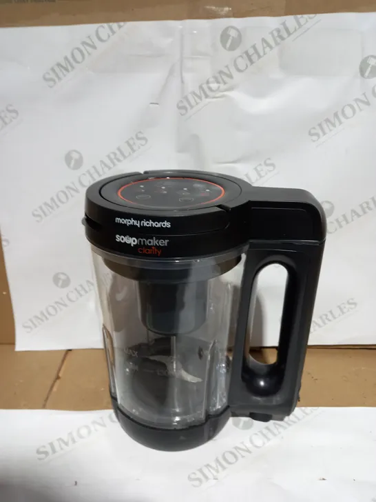 MORPHY RICHARDS CLARITY SOUP MAKER