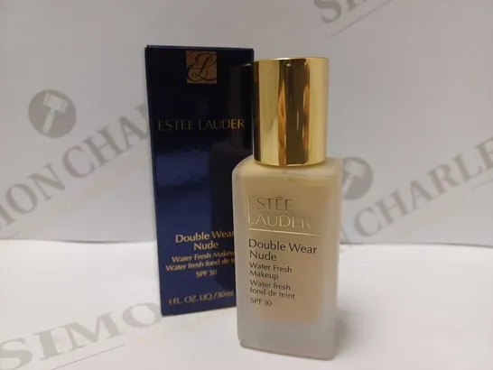 ESTEE LAUDER DOUBLE WEAR NUDE WATER FRESH MAKEUP 30ML - 1W2 SAND