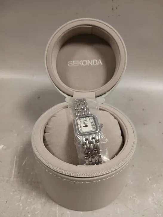 SEKONDA LADIES WHITE DIAL WATCH 