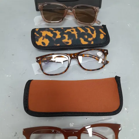 HUMMINGBIRD SUNGLASSES AND 2X READING GLASSES IN TAN 2.5