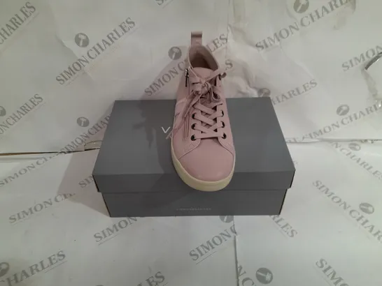 BOXED VIONIC CASUAL LEATHER PINK TRAINERS SIZE 6