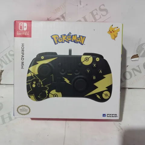 NINTENDO SWITCH HORIPAD MINI - POKÉMON PIKACHU BLACK & GOLD