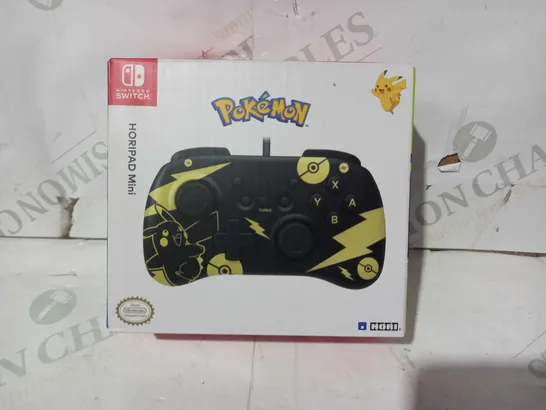 NINTENDO SWITCH HORIPAD MINI - POKÉMON PIKACHU BLACK & GOLD