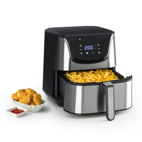 BOXED  KLARSTEIN 5.4 L AEROVITAL DELUXE HOT AIR FRYER 