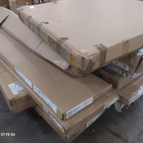 PALLET OF ASSORTED BOXED FURNITURE PARTS 