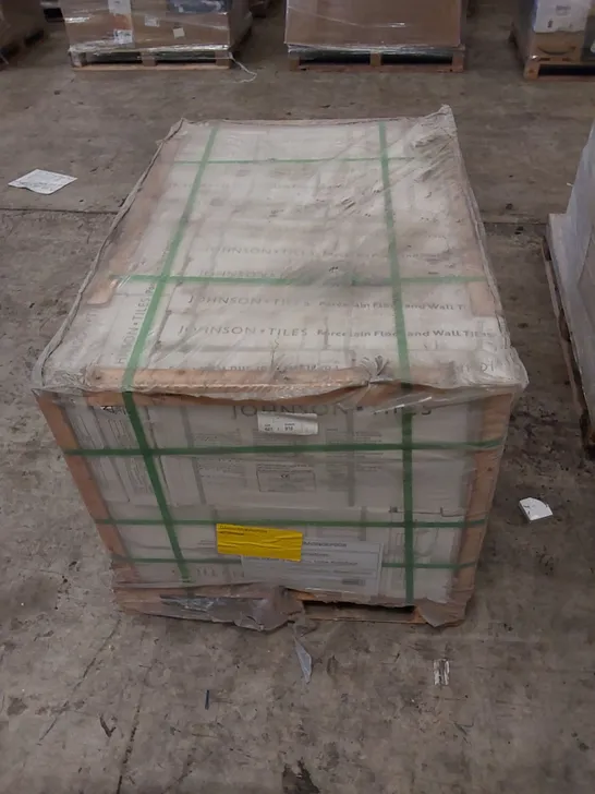 PALLET OF APPROX 32 X CARTONS OF JOHNSON TILES, MODERN SLATE POLISHED PORCELAIN FLOOR & WALL TILES - 8 TILES PER CARTON // TILE SIZE: 600 x 300 x 9.5mm