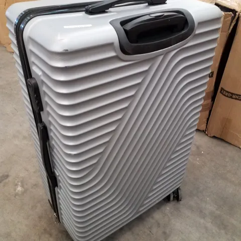 BOXED LIGHT GREY SUITCASE