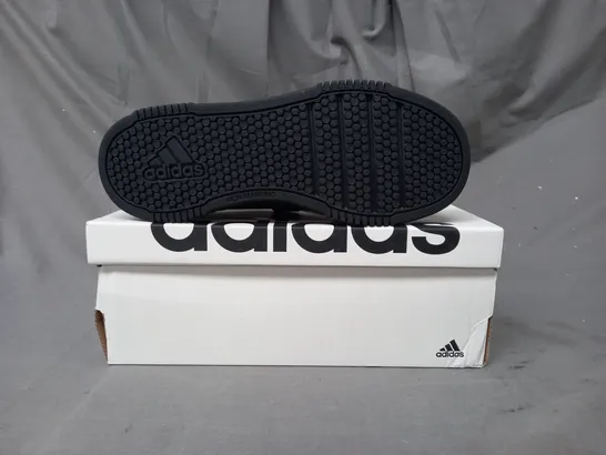 BOXED PAIR OF ADIDAS TENSAUR SPORT 2.0 SHOES IN BLACK SIZE 4.5