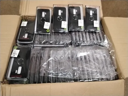 LOT CONTAINING APPROXIMATELY 250 BOXED SEALED SAMSUNG S9 CASES IN BLACK