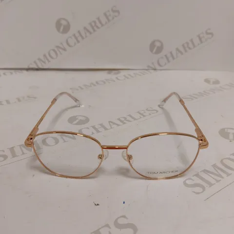 TOM ARCHER PADDINGTON 2 ROSE GOLD ROUND UNISEX EYEGLASSES 