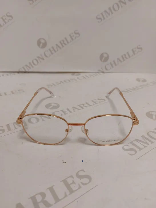 TOM ARCHER PADDINGTON 2 ROSE GOLD ROUND UNISEX EYEGLASSES 