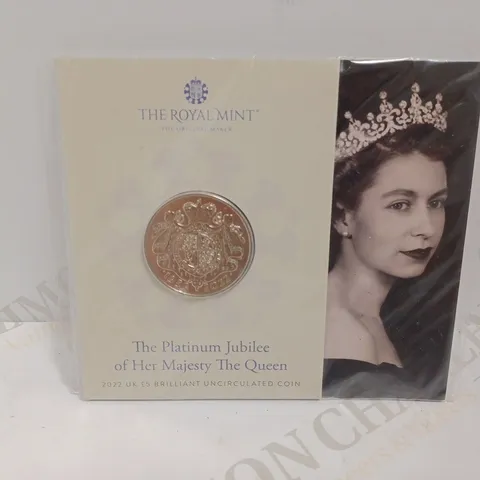 THE ROYAL MINT THE PLATINUM JUBILEE OF MAJESTY THE QUEEN