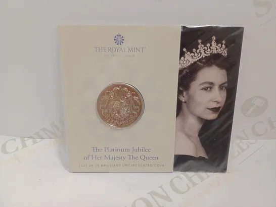 THE ROYAL MINT THE PLATINUM JUBILEE OF MAJESTY THE QUEEN