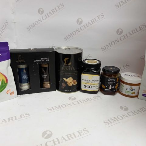 LOT OF 7 ASSORTED LUXURY FOOD & DRINK ITEMS