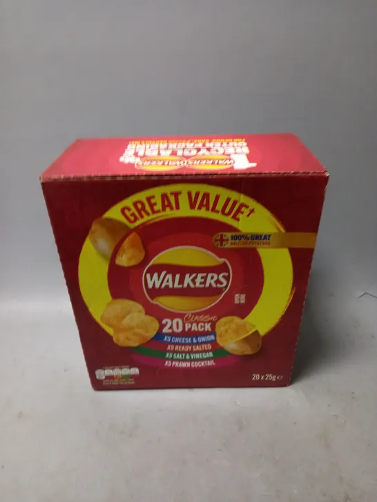 20X WALKERS VALUE CRISP BOX 