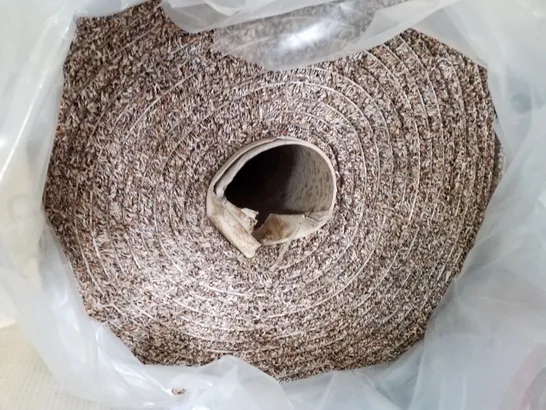 ROLL OF QUALITY HERITAGE EXQUISITE AB 3060/0875 CHOCOLATE SUEDE CARPET APPROXIMATELY 13.41×4M