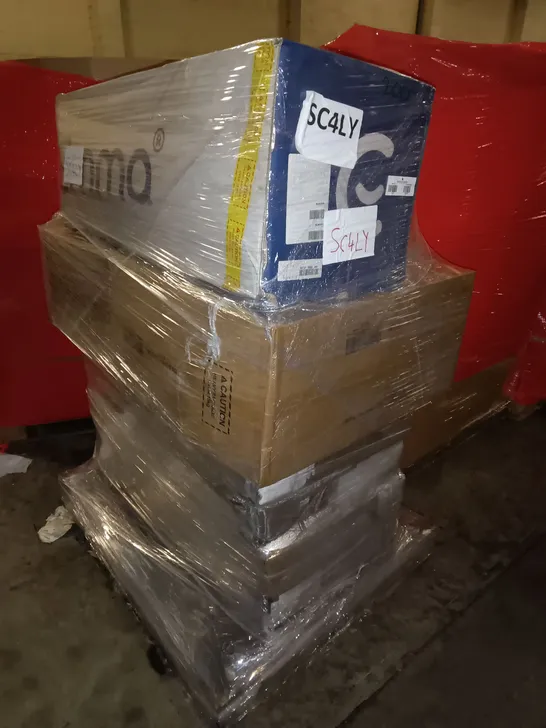 PALLET OF ASSORTED ITEMS TO INCLUDE ROLLED MATTRESSES 