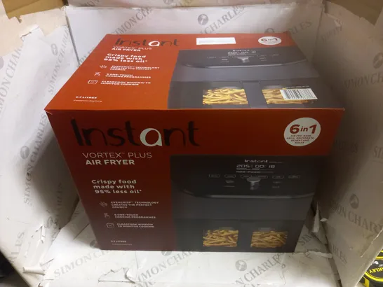 BOXED INSTANT VORTEX PLUS 6 IN 1 AIR FRYER