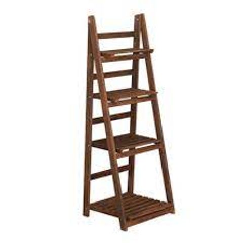 BOXED HINKSON BROWN PLANT STAND (1 BOX)