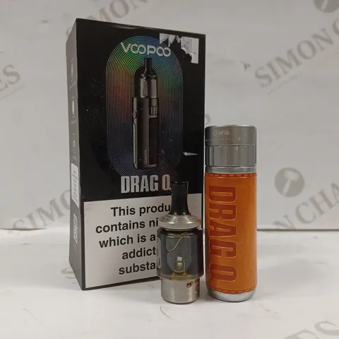 BOXED VOOPOO DRAG Q VAPE SYSTEM - BLACK 