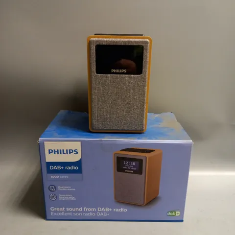 BOXED PHILIPS DAB+ RADIO 5000 SERIES