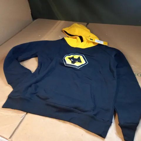 WWFC ESSENTAILS LARGE CREST HOODIE - SIZE 12/13YO