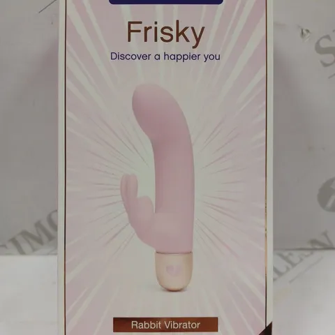 BOXED LOVEHONEY FRISKY RABBIT VIBRATOR 