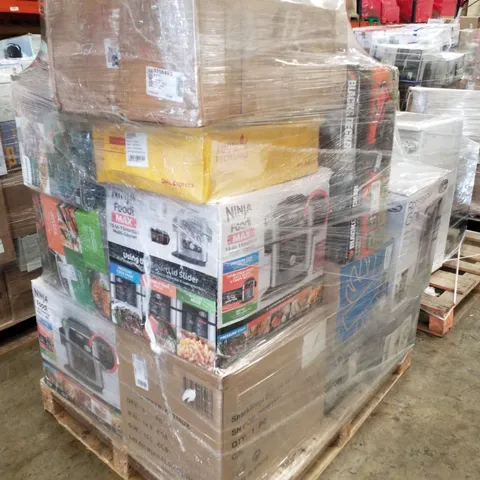 PALLET OF APPROXIMATELY 22 UNPROCESSED RAW RETURN HOUSEHOLD AND ELECTRICAL GOODS TO INCLUDE;