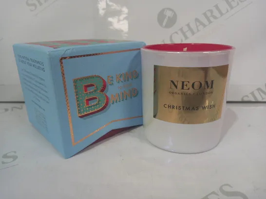 neom Christmas wish scented candle