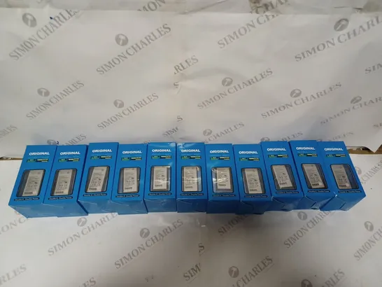 11X 10 PACKS OF ORIGINAL PHONE BATTERYS DOUBLE IC. DOUBLE POWER 