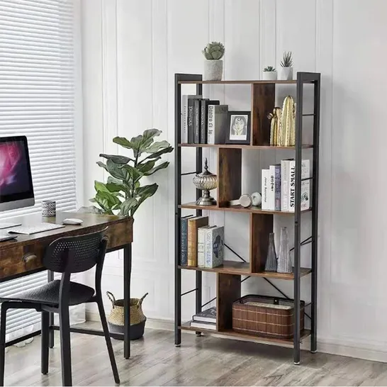 BOXED GAYDOS 155CM 4 SHELF SHELVING UNIT 