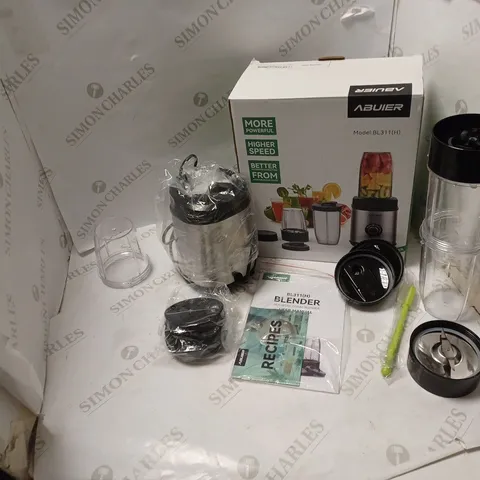 BOXED ABUIER MULTIFUNCTIONAL BLENDER MODEL BL311 WITH ACCESSORIES