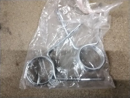 BOX CONTAINING LARGE QUANTITY OF ESP OLYMPIC BAR SPRING CLIPS