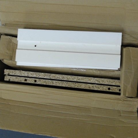 BOXED PANAMA 5 DRAWER CHEST - WHITE (1 BOX)