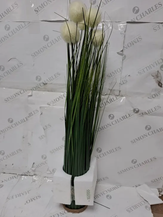 POM POM GRASS FAUX BOUQUET  RRP £21