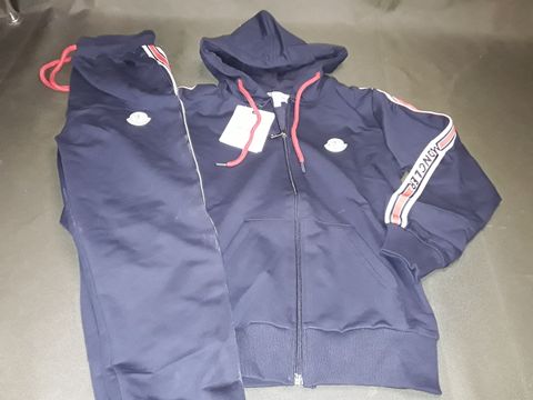 MONCLER STYLE KIDS TRACKSUIT IN BLUE - 10 -11 YRS