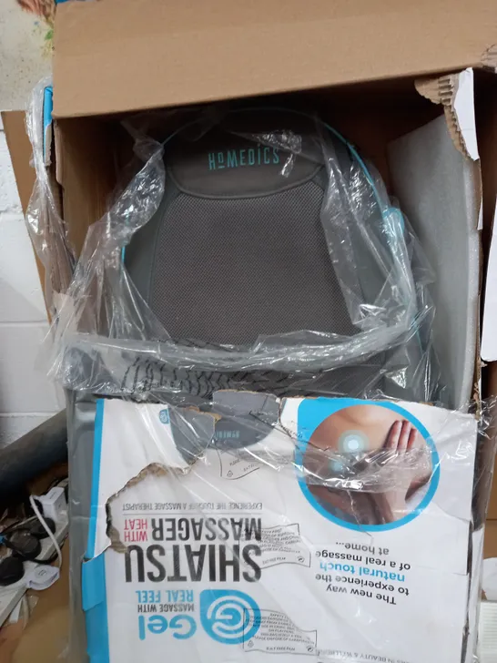 BOXED HOMEDICS SHIATSU MASSAGER RRP £255