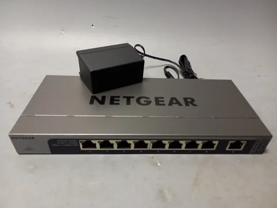 NETGEAR 8-PORT 1G/10G MULTI-GIGABIT ETHERNET UNMANAGED SWITCH