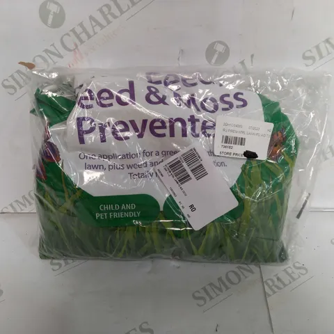 RICHARD JACKSON'S PREMIUM NATURAL LAWN FEED, WEED AND MOSS PREVENTER