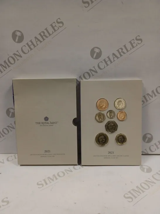 THE ROYAL MINT 2021 UNITED KINGDOM BRILLIANT UNCIRCULATED ANNUAL COIN COLLECTION 